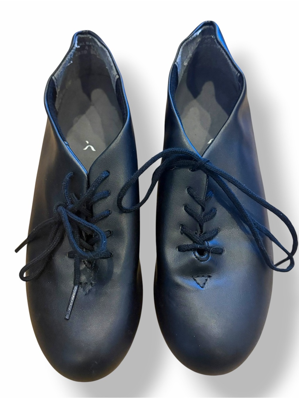 Capezio Black Tap Shoes Youth Girls Size 4.5 Dance Recital Shoes